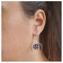 Charger l'image dans la galerie, Boucle d'oreille ALIZEE- cuir de saumon