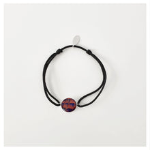Charger l'image dans la galerie, Bracelet cordon et cuir de saumon