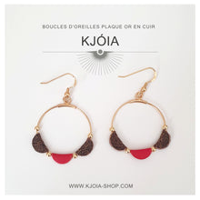 Charger l'image dans la galerie, Créole Plaqué or Sofia