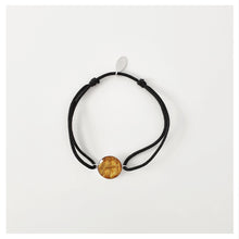 Charger l'image dans la galerie, Bracelet cordon et cuir de saumon