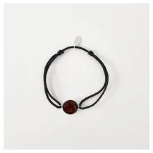 Charger l'image dans la galerie, Bracelet cordon et cuir de saumon