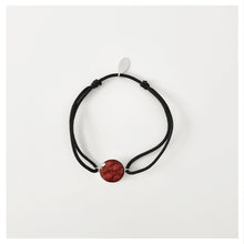 Charger l'image dans la galerie, Bracelet cordon et cuir de saumon