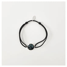 Charger l'image dans la galerie, Bracelet cordon et cuir de saumon